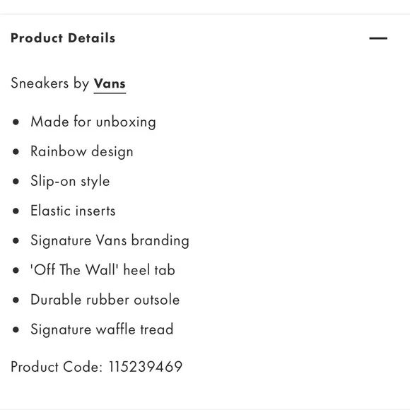 Vans Classic Slip-On - Pride Rainbow Positive Affirmations 7.5 - Picture 6 of 16